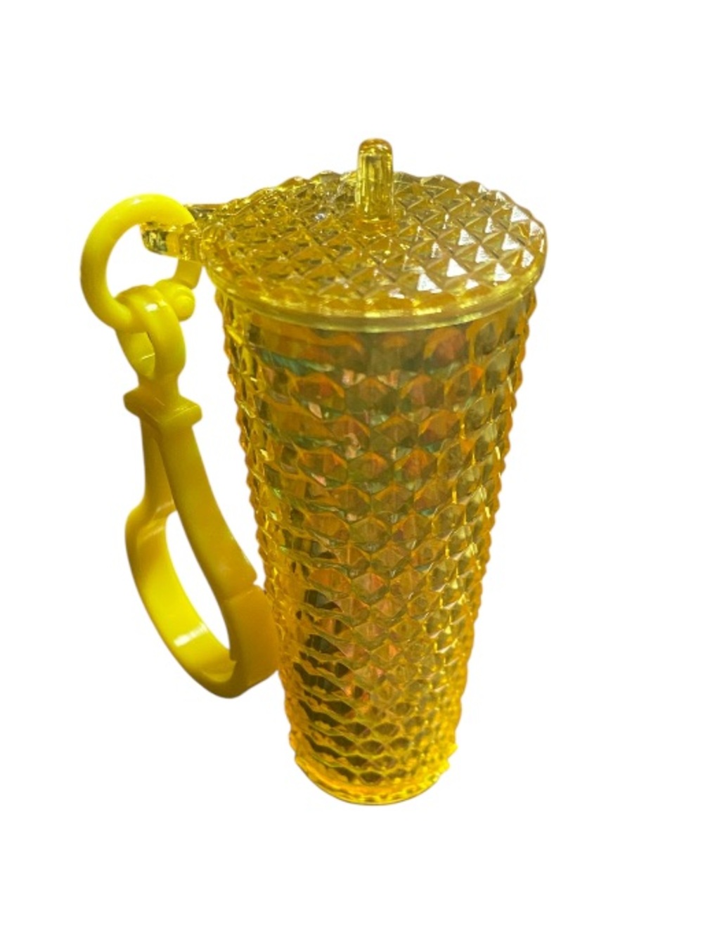 🔴 Mini Textured Tumbler Keychain Cup